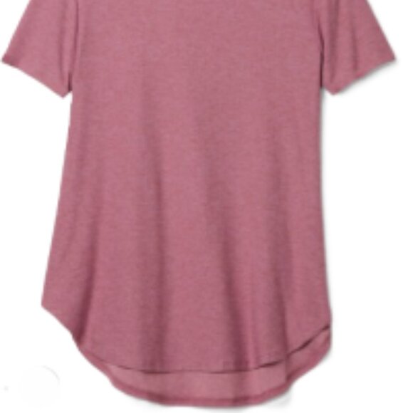 Beyond Yoga Featherweight “On the Down Low” T-Shirt in Orchid Blossom, Medium - Picture 4 of 7